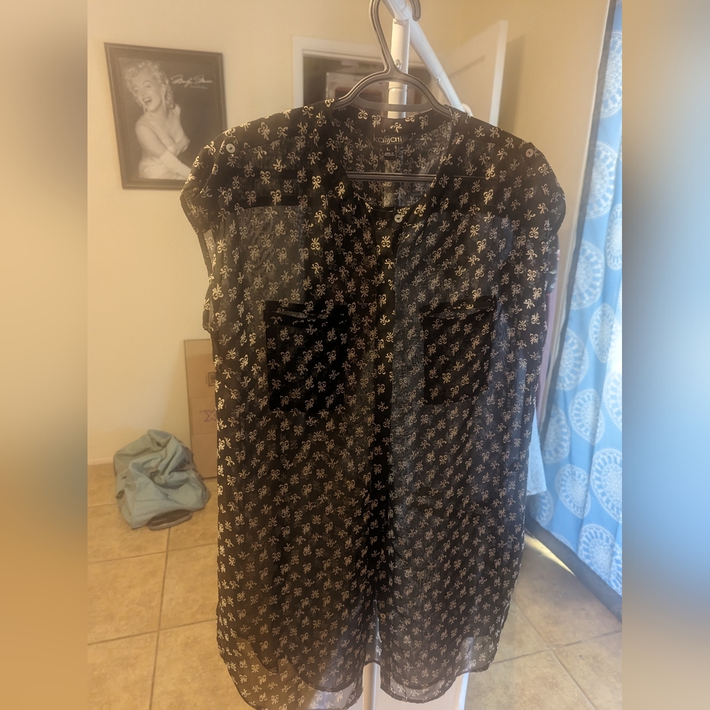 Kalijati see thru blouse